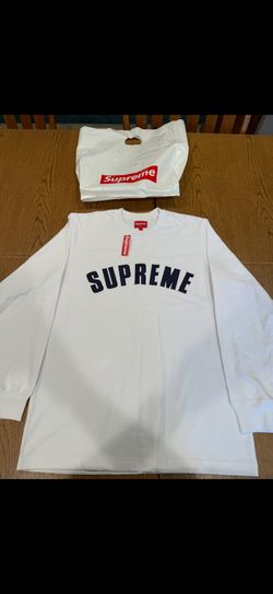 Supreme Arc Logo Long Sleeve Shirt Large