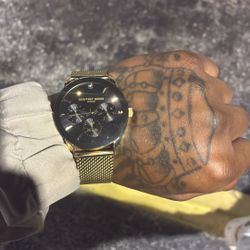 Geoffrey Beene Diamond Watch 