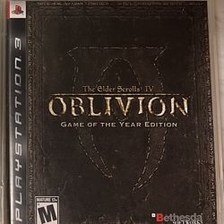 The Elder Scrolls IV: Oblivion [PS3] [Map And Manual Included]