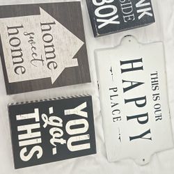 Wall Art Set Of 4 