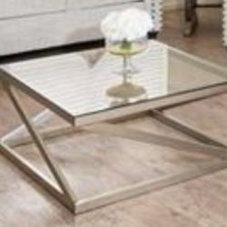 3 Piece Glass Coffee Table Set