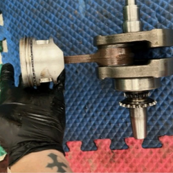 Klr 250 OEM crankshaft piston assembly