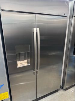 48”GE PROFILE SIDE BY SIDE BUILT IN