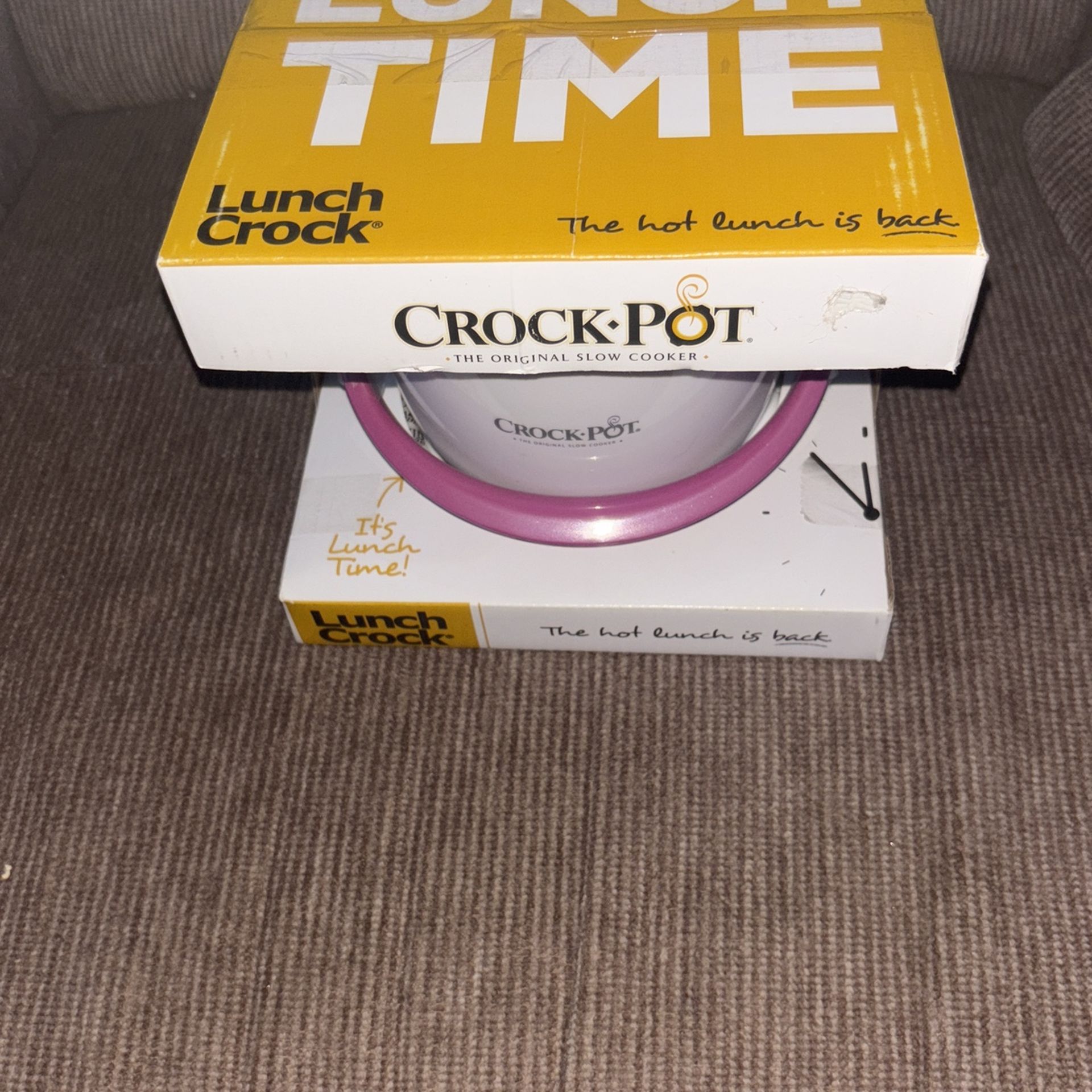 BRAND NEW! Lunch Crock Travel Slow Cooker! Brand New!