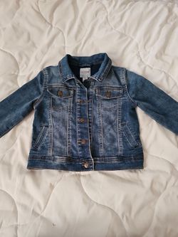 Girls 5T Jean Jacket Button Up