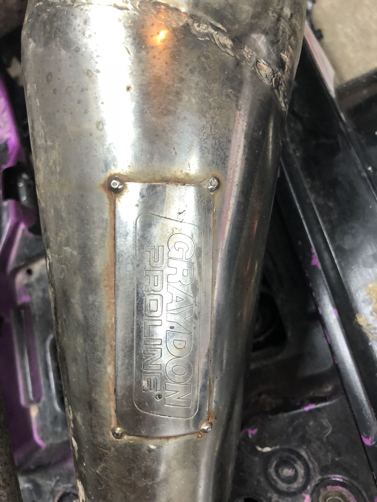 Banshee 350 exhaust Graydon Proline