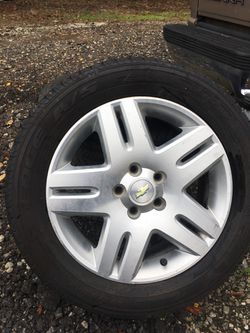 2012 Chevy Impala Rims and Tires