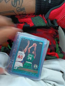 Paul Pierce Topps Boston Celtics Basketball Card