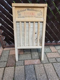 Vintage NATIONAL WASHBOARD co. No.824