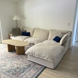 Beige cloud sectional (NEW NEW NEW)