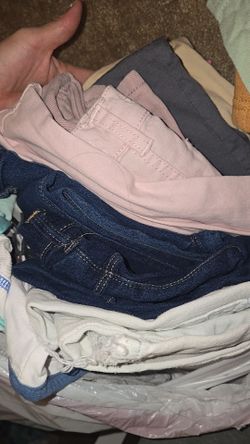Bag of little girl clothes NEW/USED