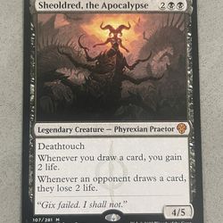 Magic the Gathering MTG Proxy - Sheoldred, the Apocalypse for Sale in  Pasadena, CA - OfferUp