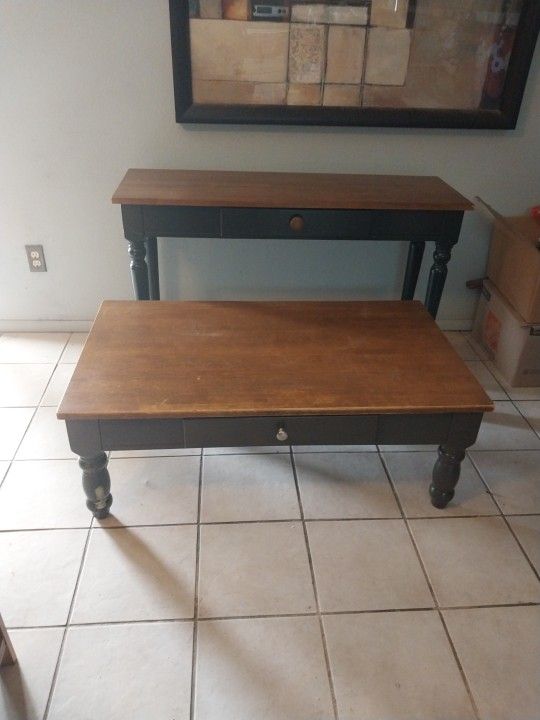 Side Table and Coffee Table