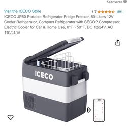 ICECO JP50 Camping & Vehicle Refrigerator & Freezer