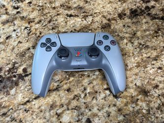 Sony PS5 DualSense Wireless Controller 30th Anniversary Edition Gray Tested