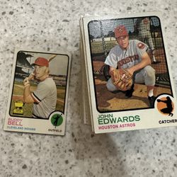 1973 Topps Baseball Card Collection