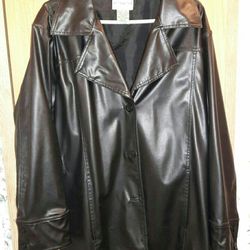 White Stag Faux Leather Jacket