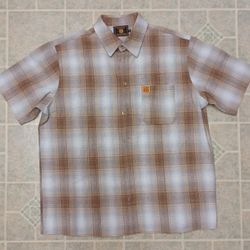 FB COUNTY button Up 