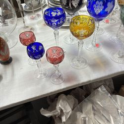 Stem Crystal Glasses 