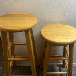 Mixed Wooden Stools