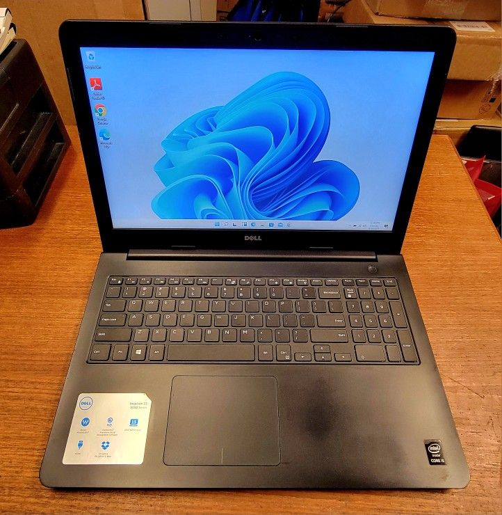 Fixed Price: Dell Inspiron 5547 15.6" Laptop  Core i5/ 8GB/ 500GB HDD Win11 Cam HDMI #2016