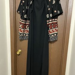 Black Dress And Jacket