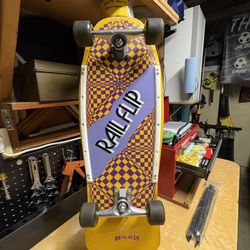 Old Skool skateboard Original 1986 Sport Fun Deck With Gullwing & Fury Trucks Only $100!!!!!