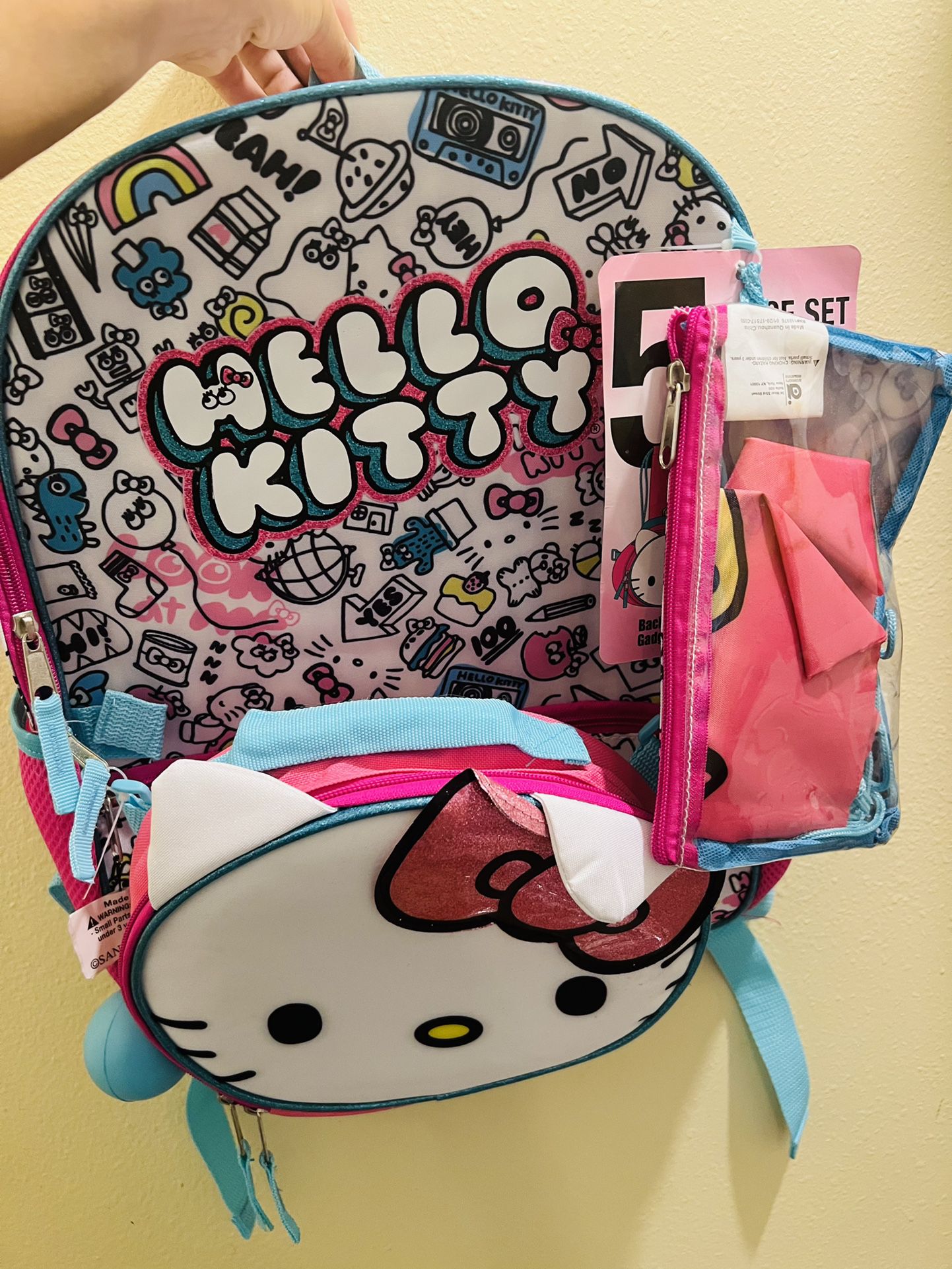 Hello Kitty Girls Backpack 