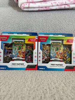 First Partner pokemon boxes series 3