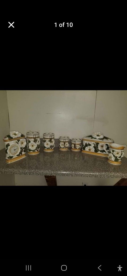 Magnolia Canisterser Deluxe Set By KK