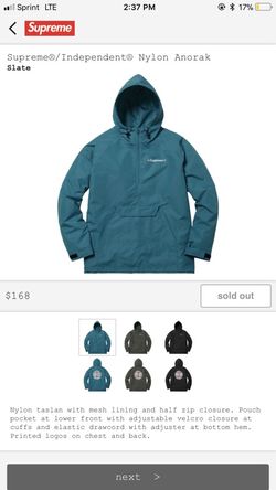Supreme windbreaker