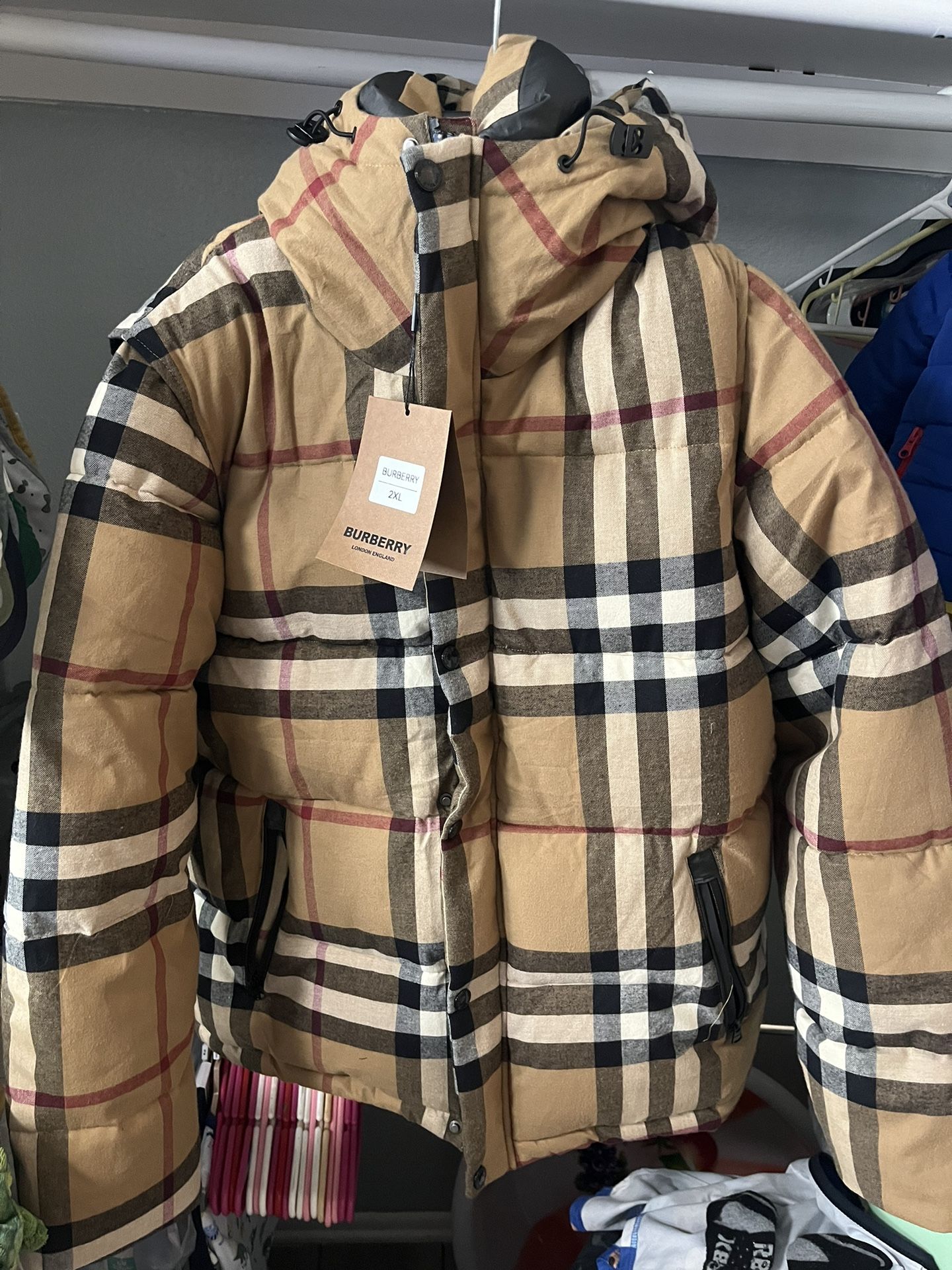 Burberry Jacket Size Large