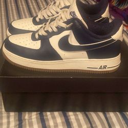 Blue And White Air Force 1