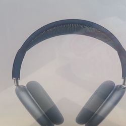 Baby blue airpod maxes