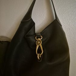 Dooney & Buorke Black Leather Handbag