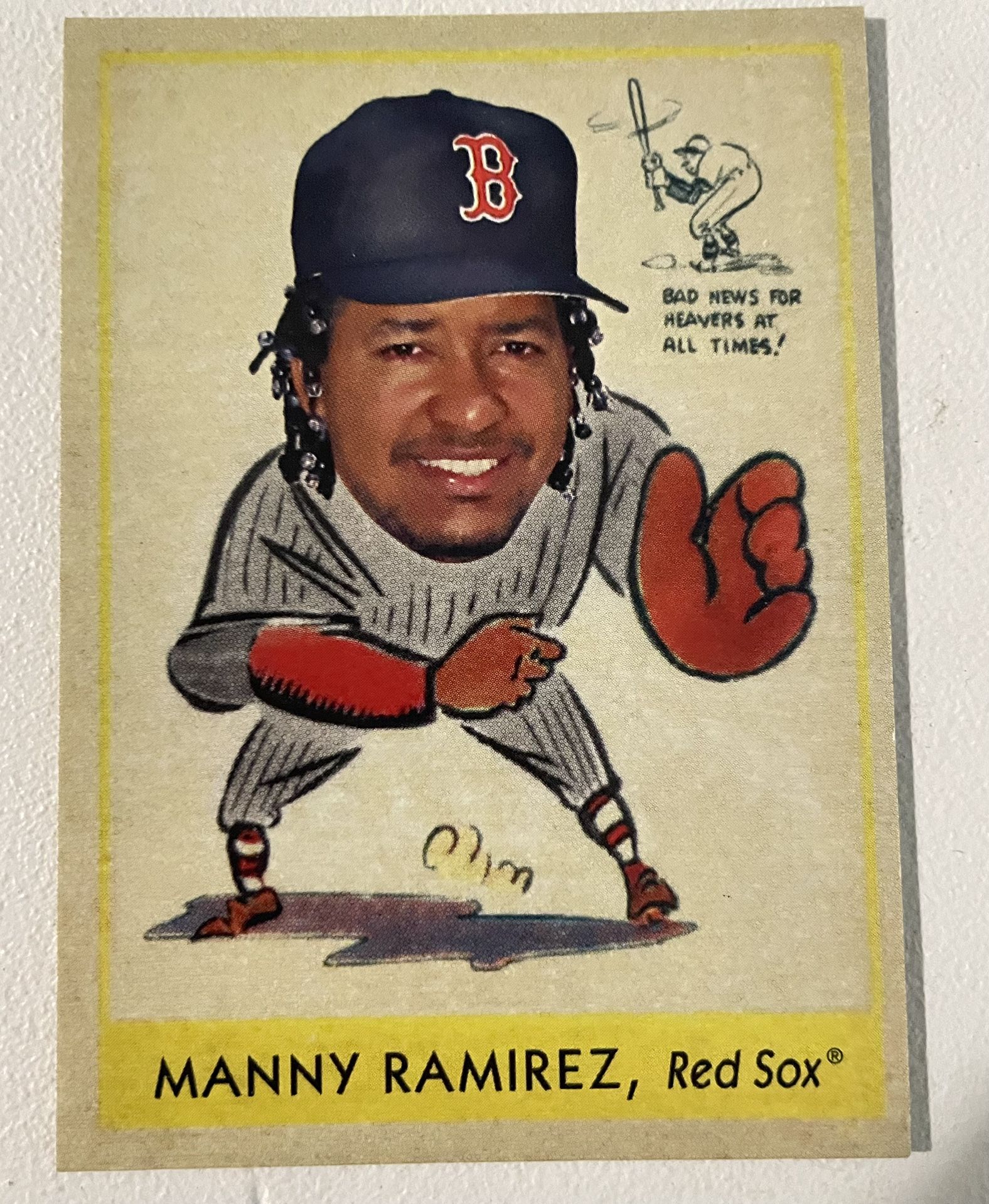 Manny Ramirez 2007 Topps Card #WM35