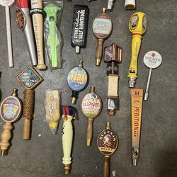 Beer Tap handles, lots of oldies!