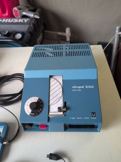 Vintage Vibrograf B200A Watch Timing Machine Timegrapher Solid State