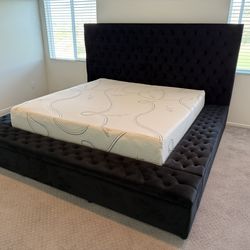 12” Cal King Cooling Gel Hybrid Memory Foam Mattress!