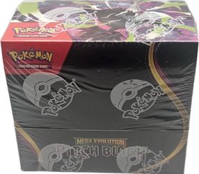 Pokémon TCG Mega Evolution Pitch Black Booster Box Sealed 36 Packs