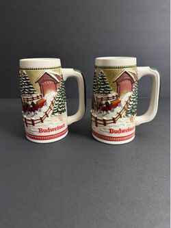 Budweiser Steins
