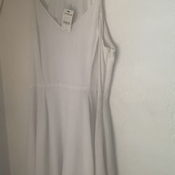 White Express Dress Size 8 . New
