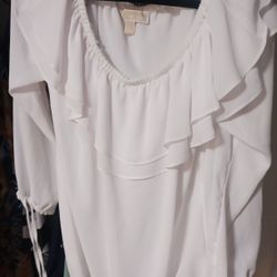 Womens WHITE MICHAEL KORS BLOUSE