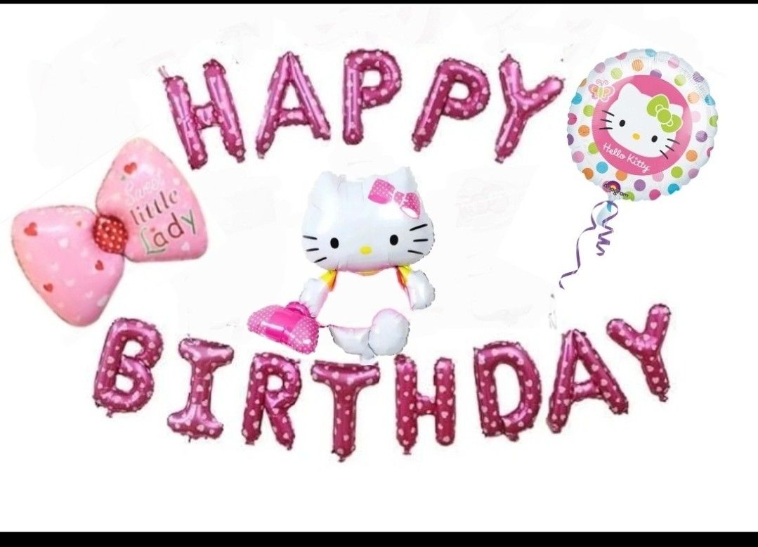 Hello Kitty Balloons Birthday Party Supplies