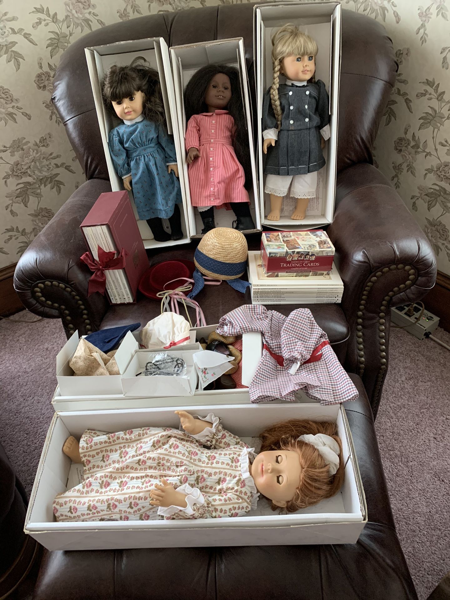 Original American Dolls, accessories, books, trading cards