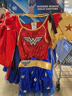 Wonder woman costume girl size Small