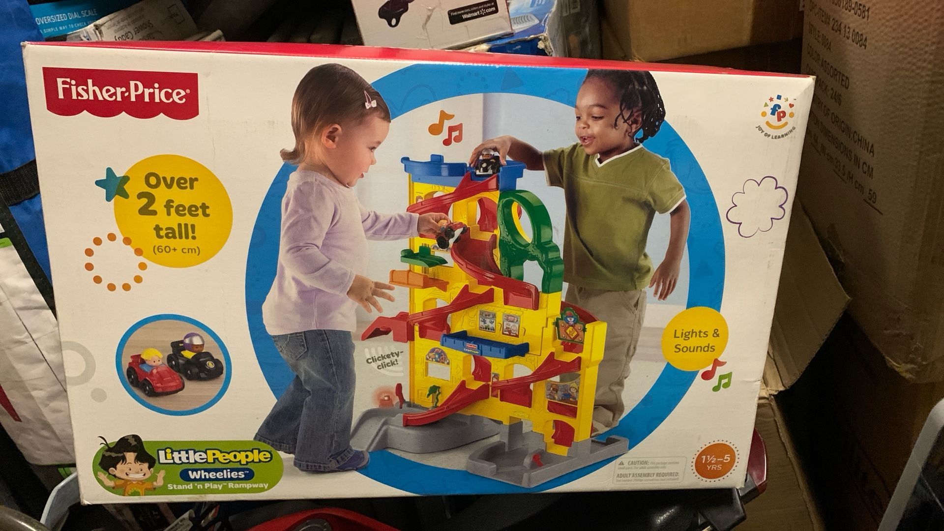 Fisher Price Wheelies Stand N Play Rampway