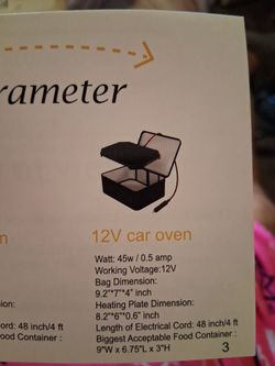 12V Food Warmer Set Hot Plate Logic Mini Microwave Portable Electric Car Truck