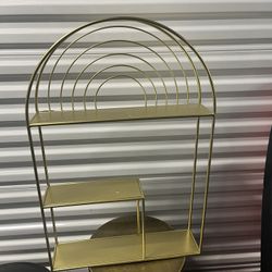 Brass Color Shelf