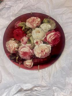 Fragrance Collection Embrasement Decorative  Plate